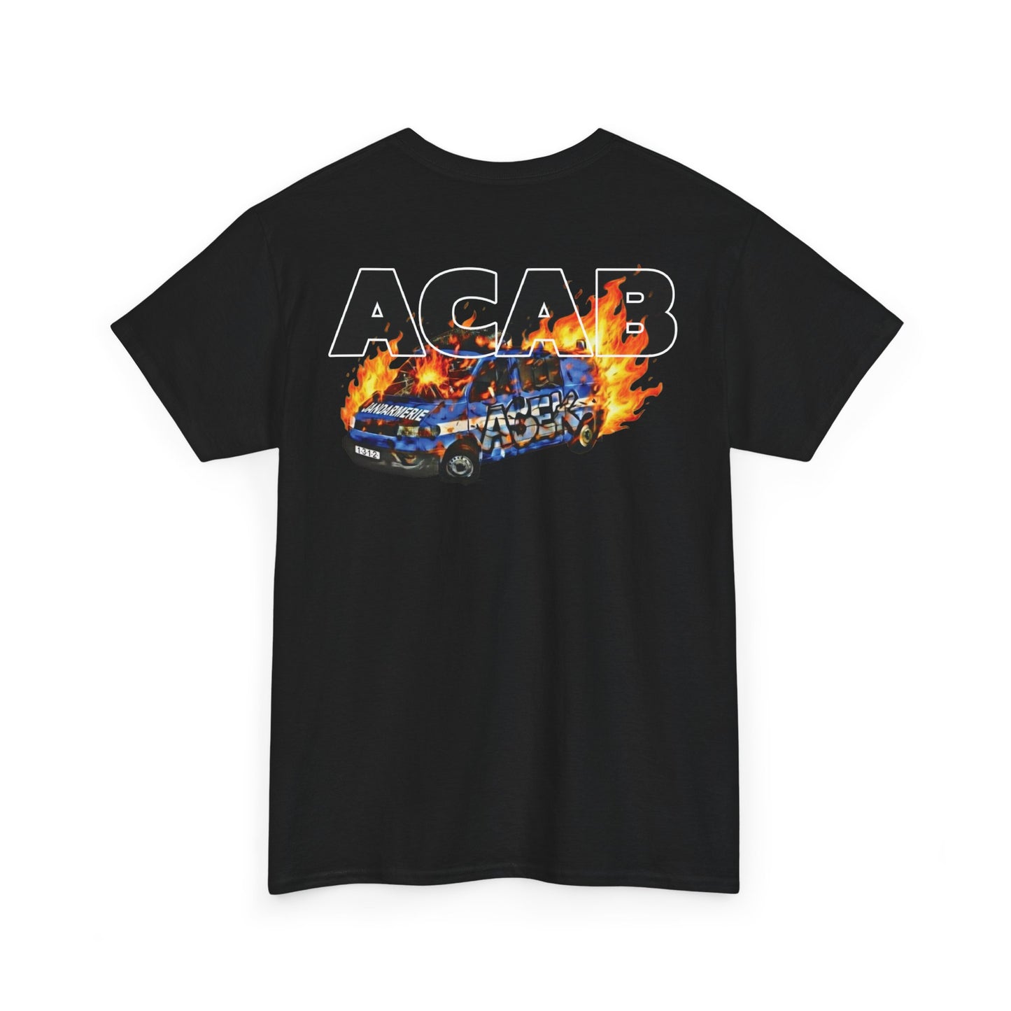 ACAB Burning Van t-shirt