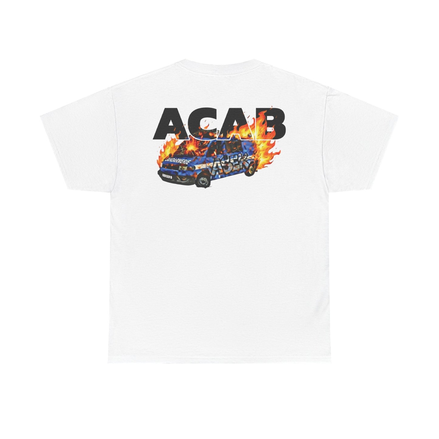 ACAB Burning Van t-shirt