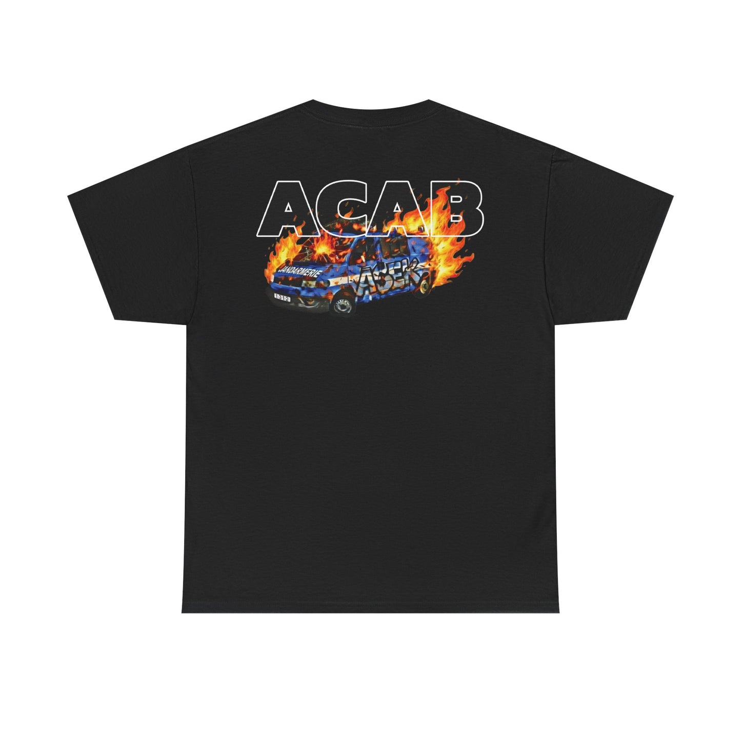 ACAB Burning Van t-shirt